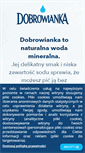 Mobile Screenshot of dobrowianka.pl